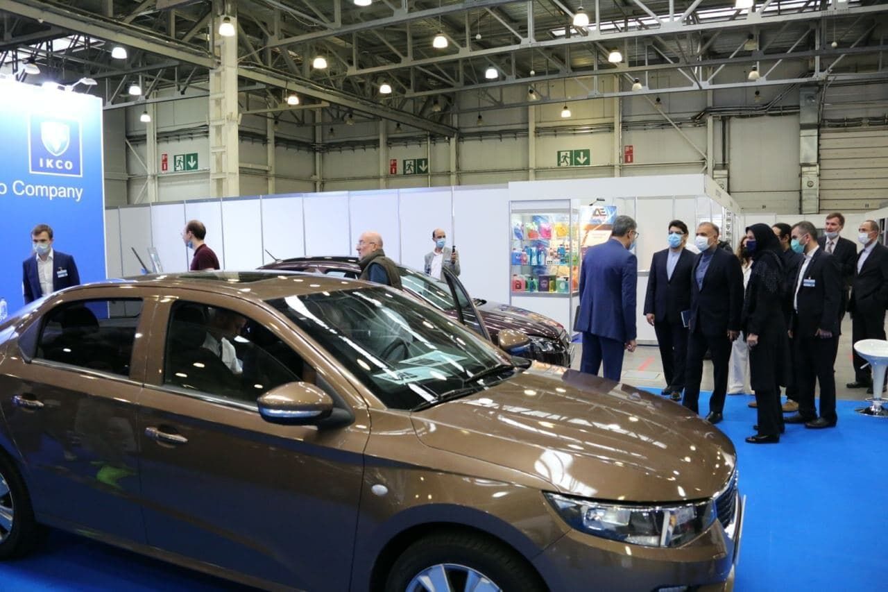 حضور پررنگ شرکت‌های خودروسازی و قطعه سازی ایران در نمایشگاه مسکو